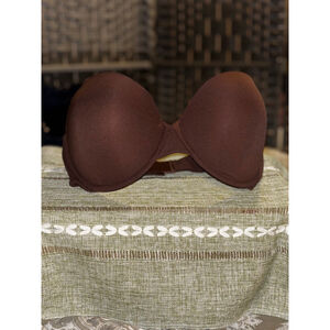 Women's SKIMS Rich Deep Brown Bra NWT 34DD